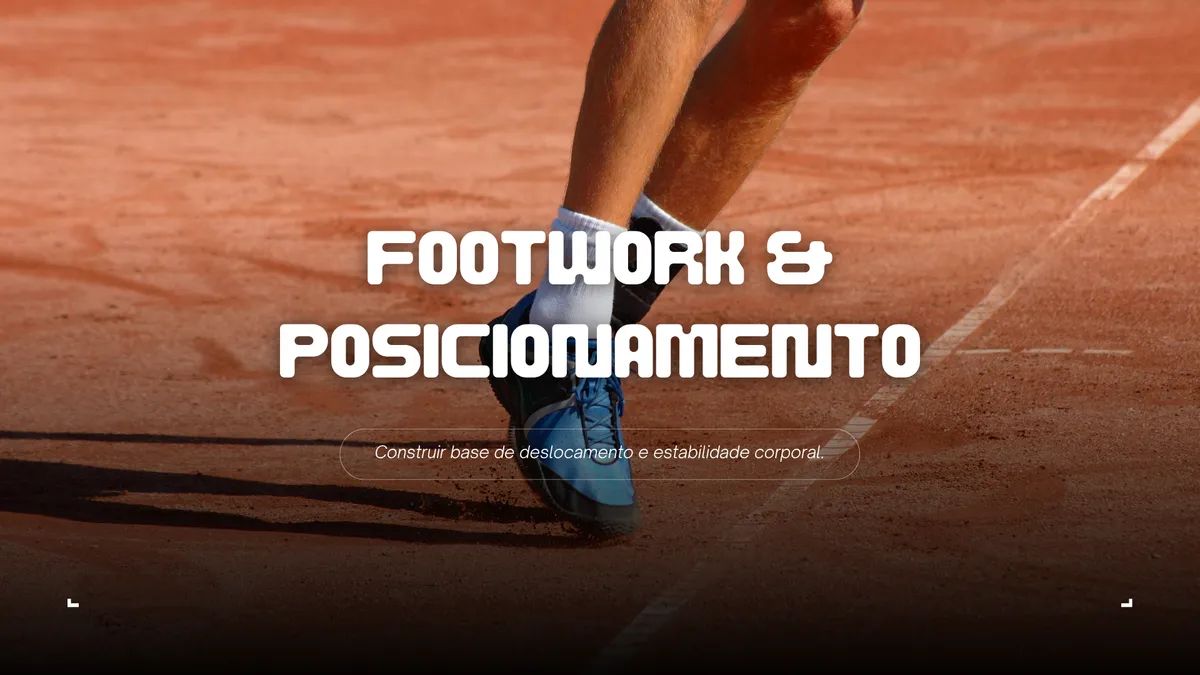 Capa da categoria Footwork e Posicionamento da Biblioteca de Drills
